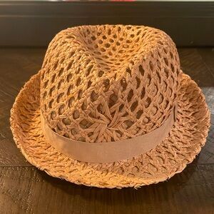 Tommy Bahama straw fedora style hat. NWOT